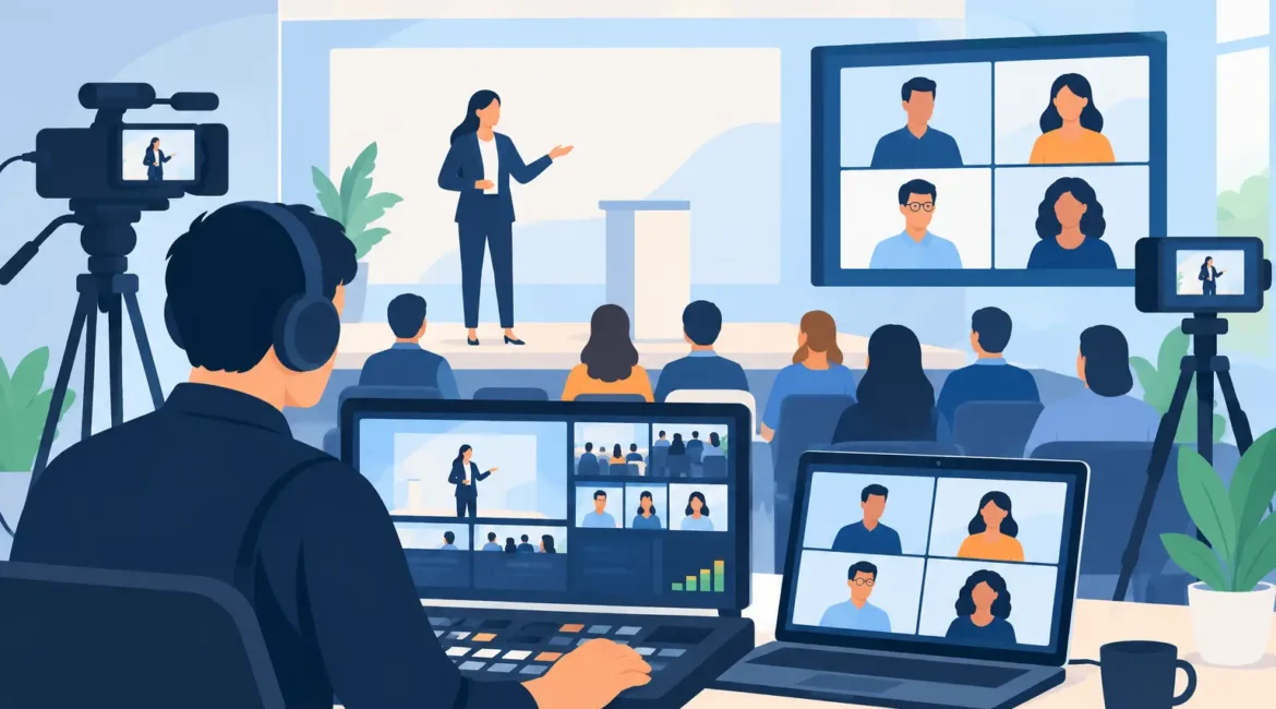 Como escolher produtora para eventos híbridos