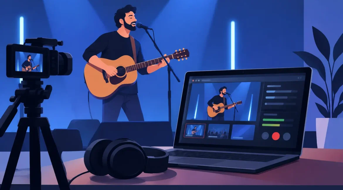 Como transmitir show online com padrão profissional