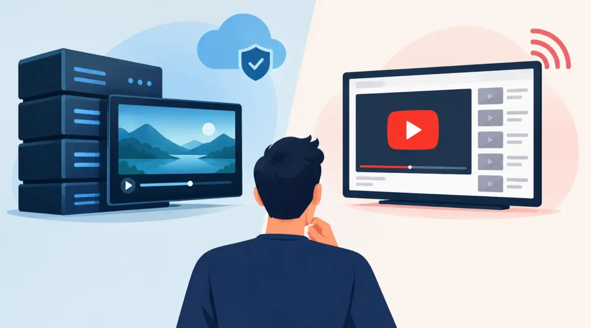 Streaming dedicado vs YouTube: qual escolher?